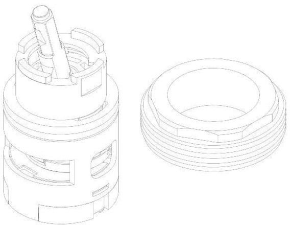 Damixa kit cartridge st205 1301100