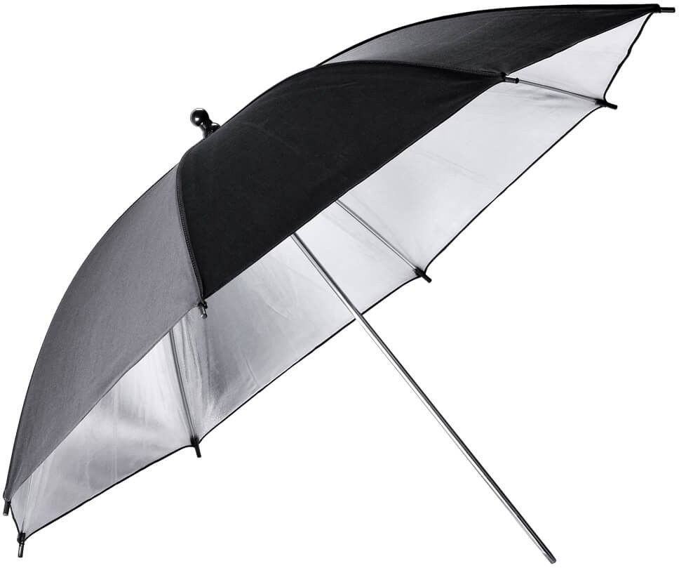 Godox Parasolka GODOX UB-002 czarno srebrna  84cm