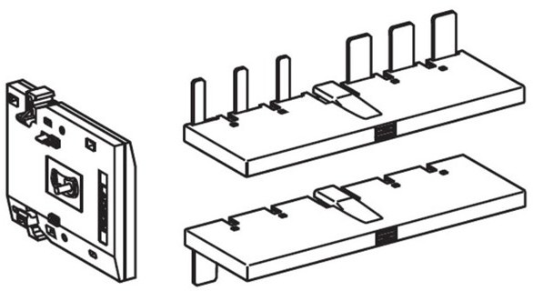 SCHNEIDER D40a to d65a line side reversing kit (in LAD9R3