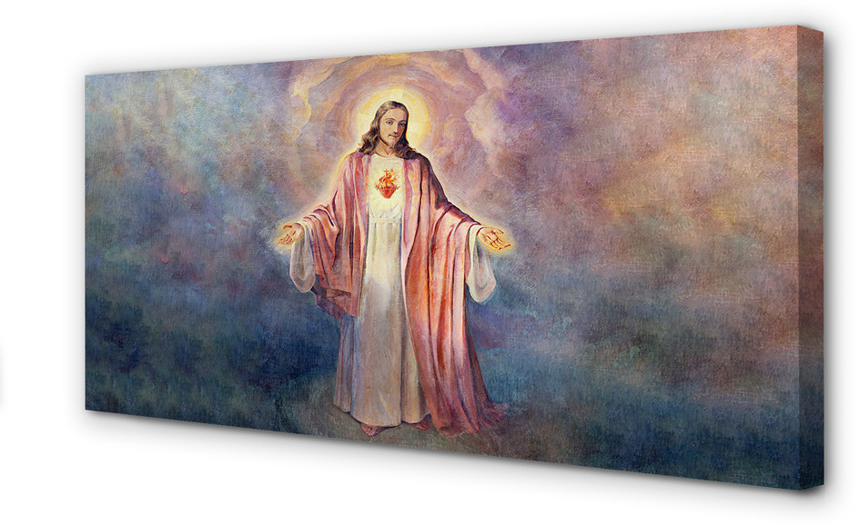 PL Tulup Obrazy na płótnie Jezus 120x60cm