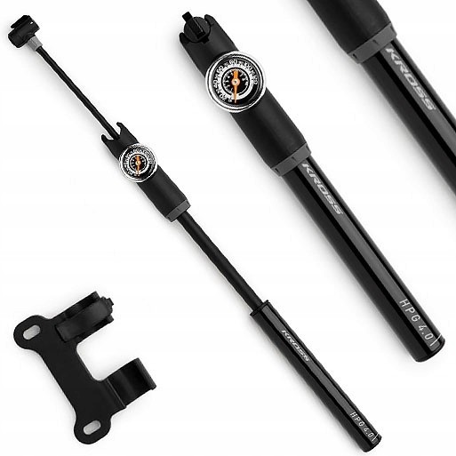Kross Pompka rowerowa Hpg 4.0 z wys. węż 120PSI ma