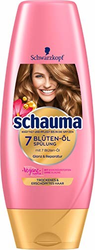 Фото - Шампунь Schwarzkopf Schauma 7 Bluten-Ol Spulung 250ml  (odżywka do włosów)