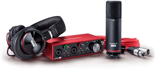 Focusrite Scarlett 2i2 Studio 3nd Gen kompletny zestaw nagraniowy
