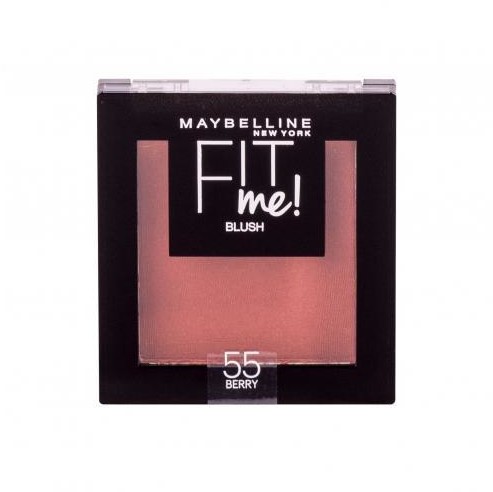 Maybelline Fit Me! róż 5 g dla kobiet 55 Berry