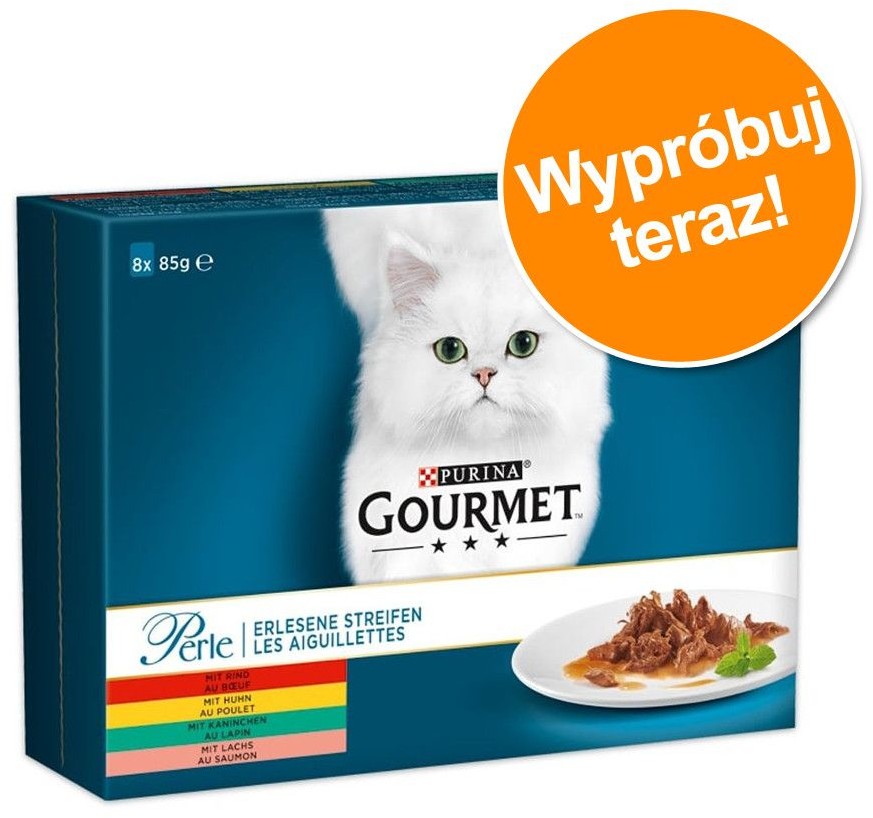 Purina Gourmet Perle, 24 x 85g - Z mięsem i rybą