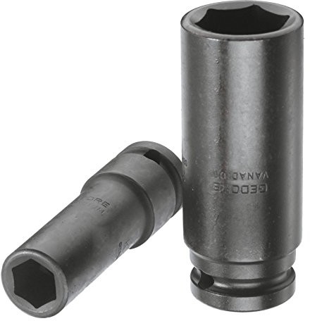 Gedore ' klucz nasadowy 1/2 Lang, mającym 6-kątny 23 MM  K 19 L 23 6199810