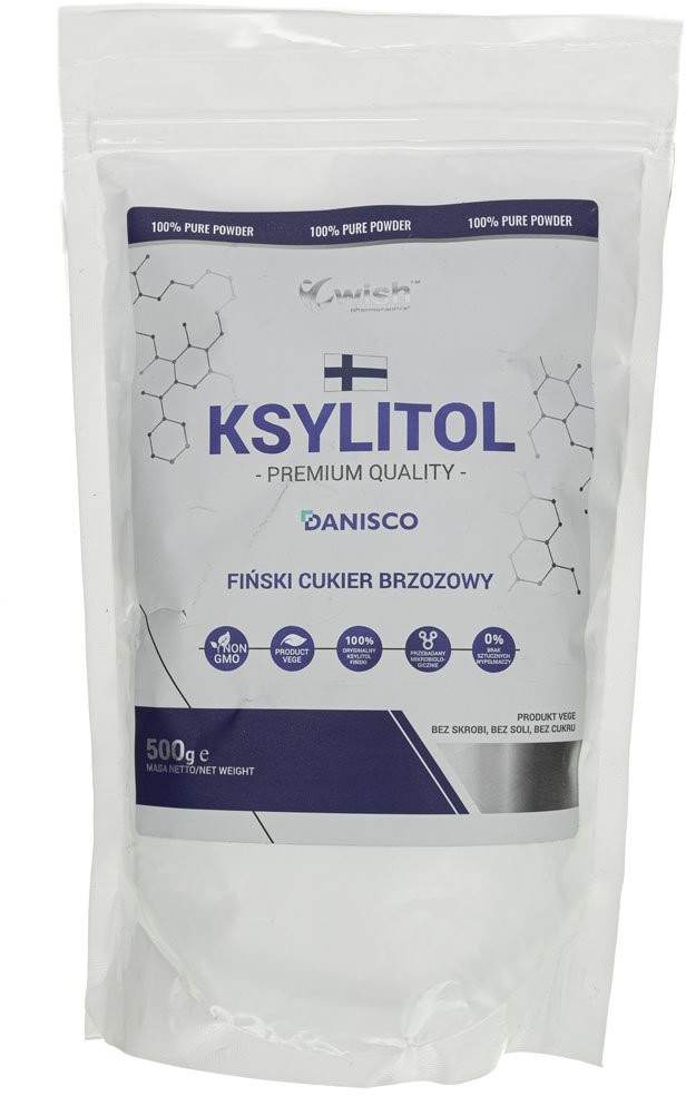 Wish Pharmaceutical Wish Ksylitol fiński cukier brzozowy - 500 g