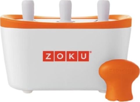 Zoku zestaw do wytwarzania lodu Quick Pop Maker Trio polipropylen biały 9-częściowy twm_610441