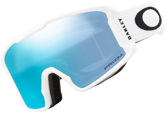 Oakley Line Miner XM MatteWht w/PrizmSapphireGBL męskie okulary snowboardowe 90046063
