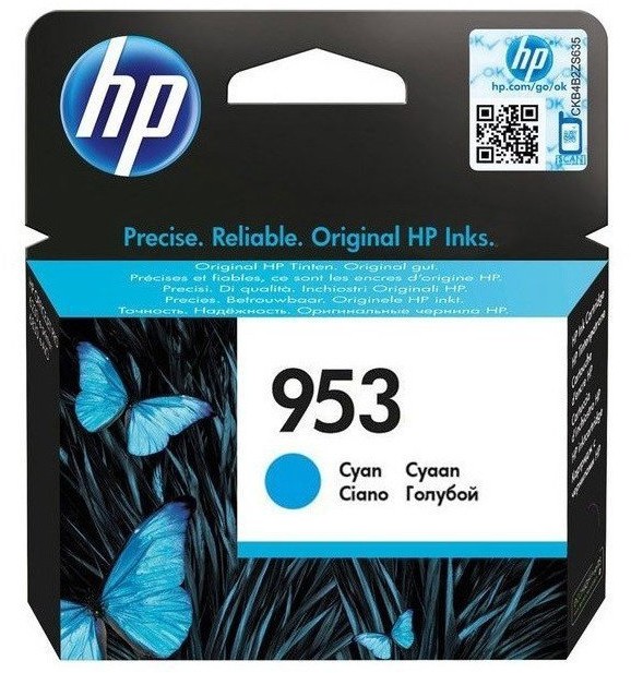 HP HP Tusz nr 953 F6U12AE Cyan 10ml 700s