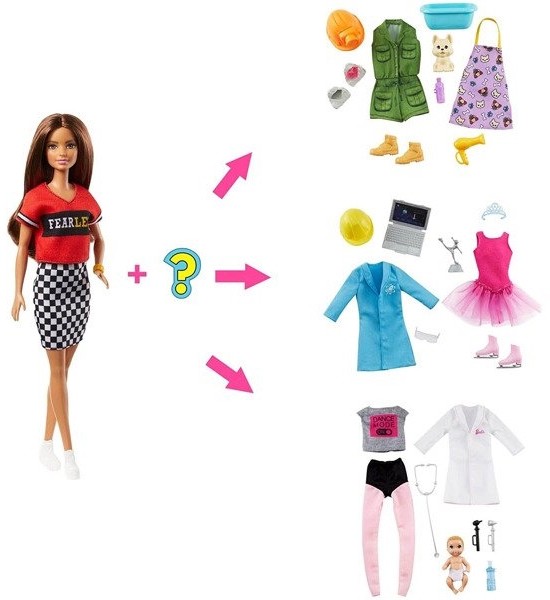 Mattel Lalka Brunetka