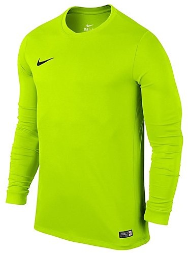Nike dla dzieci Park VI koszulka z długim rękawem, żółty, M 725970-702