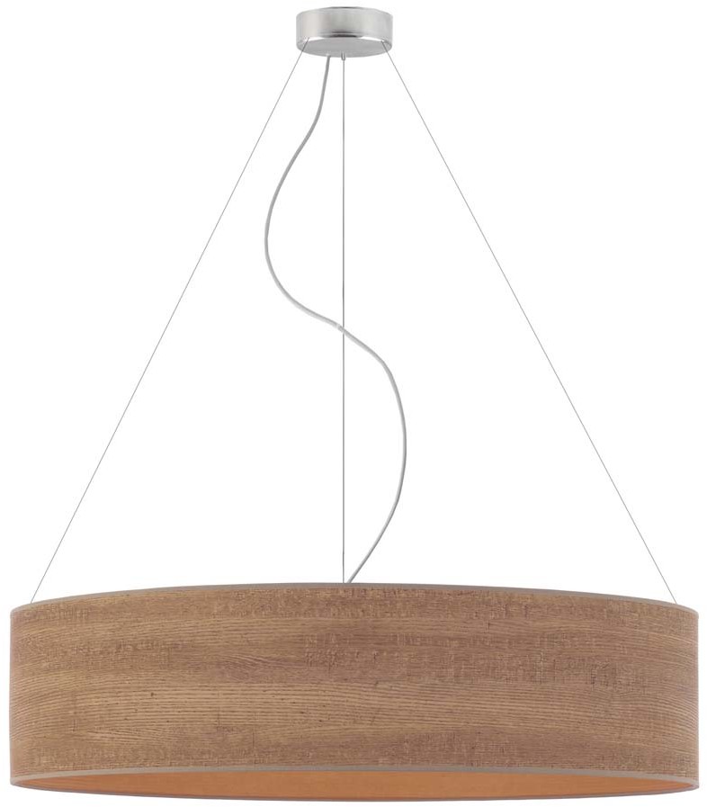 LYSNE Nowoczesny zwis PORTO ECO fi - 80 cm - kolor orzechowy 14530/26 - kolor orzechowy