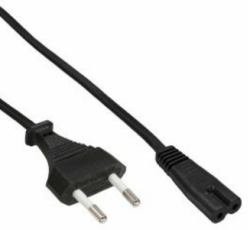 InLine zasilacz sieciowy, wtyk sieciowy do wtyczki Euro 8 °C7, 0,5 m 16654X