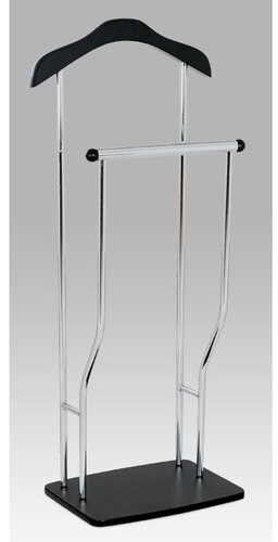 Stojak na ubrania Dustin chrom / czarny, 45 x  108 cm