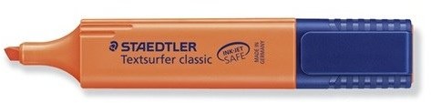 Staedtler 364  1 wp4p Textsurfer classic czystość, 4 sztuki w miękkie Plas tiket, pomarańczowy 364-4
