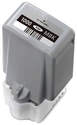 DrTusz Tusz Zamiennik PFI-1000MBK do Canon 0545C002) Czarny matowy)|
