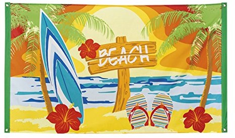 Boland Flaga Nowy Beach, 90 x 150 cm