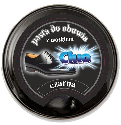 Cluo Cluo pasta do butów puszka czarna 40ml