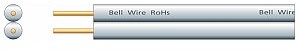 Mercury mercury Kabel dzwonkowy 2x0,2mm Fig.8 Bell wire CCS Biały 100m 808.207UK