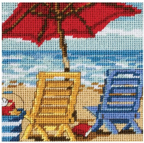 Dimensions Wymiary szycia ściegiem krzyżykowym 12,7 x 12,7 cm 07223