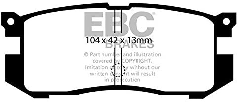 EBC Brakes DP739 Blackstuff okładziny hamulcowe DP739