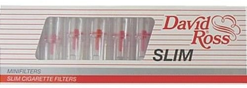 David Ross filtr Mini Slim 5 MM  4 opakowania á 10 szt. 001177
