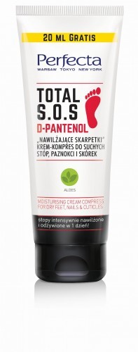 DAX Cosmetics Dax Perfecta Total S.O.S krem do stóp silnie nawilżający 120ml