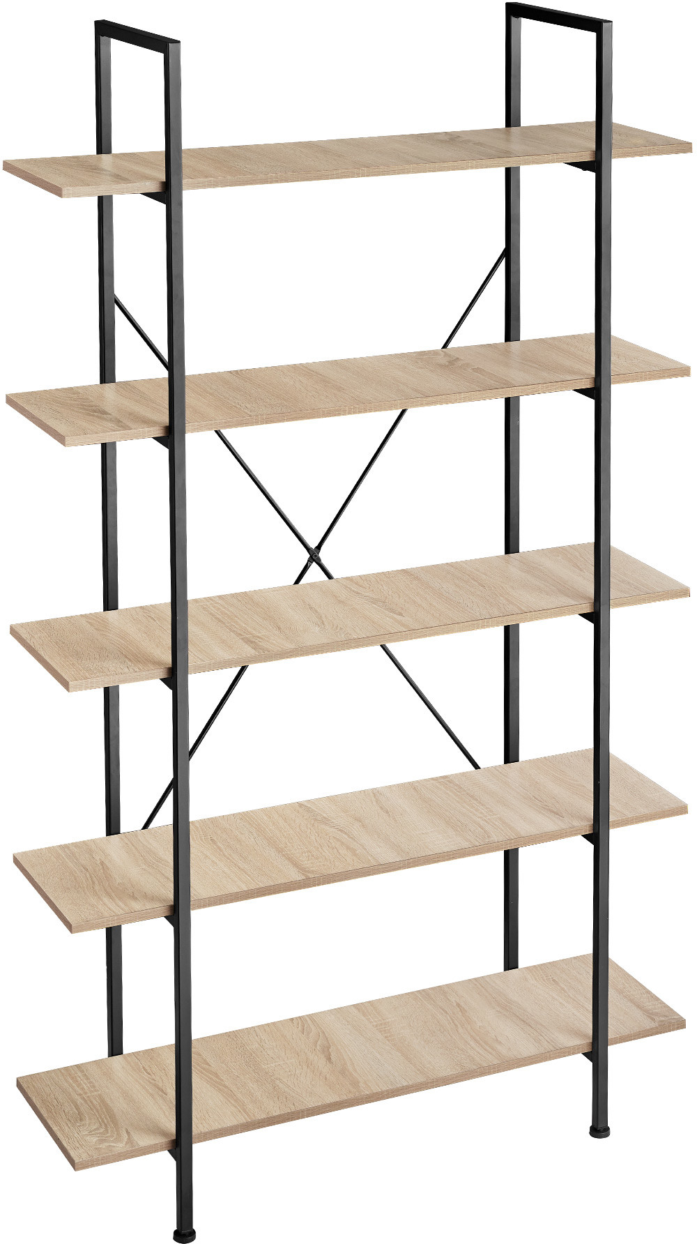 tectake Regał Glasgow - industrialny jasny 404151