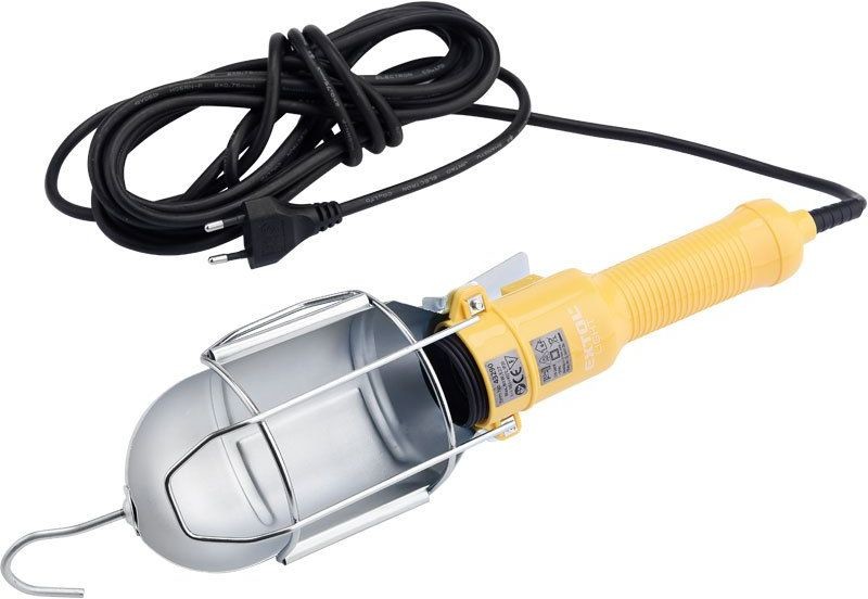 EXTOL EXTOL LIGHT Lampa warsztatowa z kablem, 230V, 5m , E27 43290