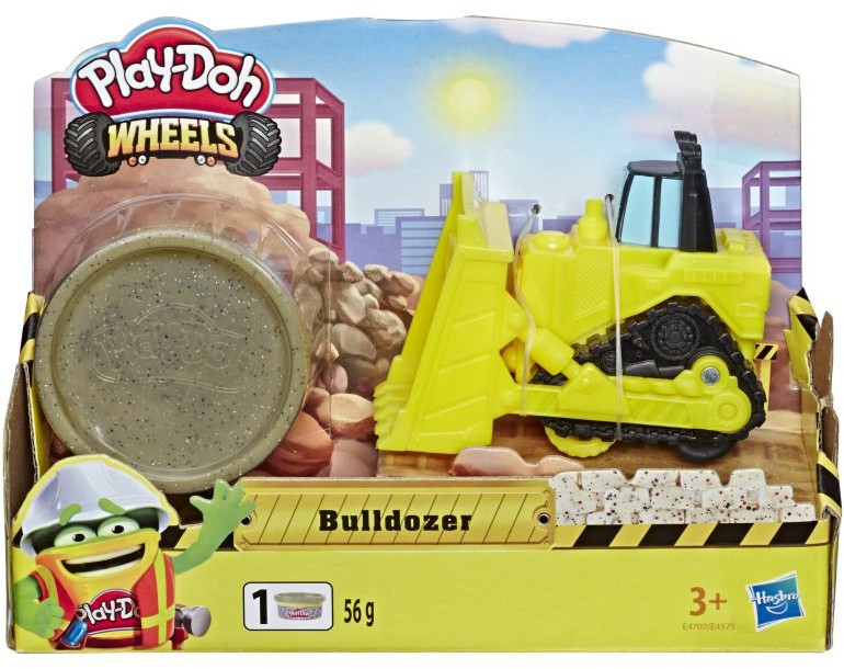 Hasbro Play-Doh Wheels. Buldożer + ciastolina