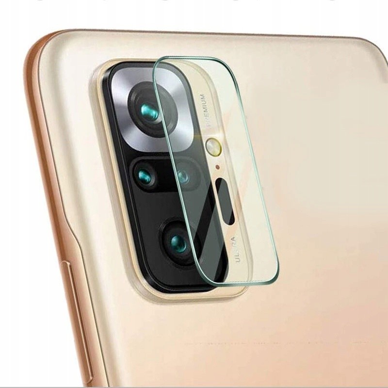 SZKŁO NA APARAT DO Xiaomi REDMI NOTE 10 PRO SZYBKA SZKŁO HARTOWANE GLASS OCHRONA NA OBIEKTYW TYŁ 9H ZESTAW