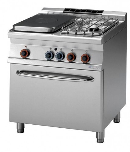 RM Gastro Kuchnia żeliwna gazowa z piekarnikiem TPF2 78 GE/P TPF2-78-GE/P