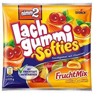 NIMM2 żelki Lachgummi Softies owocowe 225g