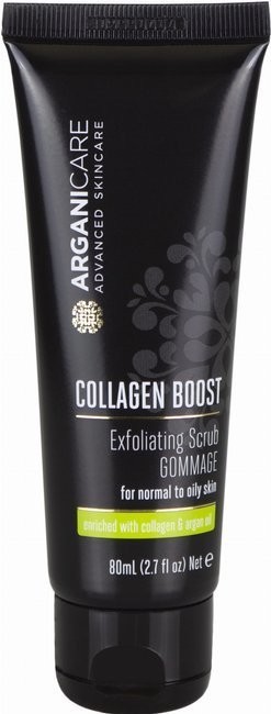 ARGANICARE ArganiCare Collagen Boost Exfoliating Scrub Gommage Złuszczający peeling do twarzy 80ml 51875-uniw
