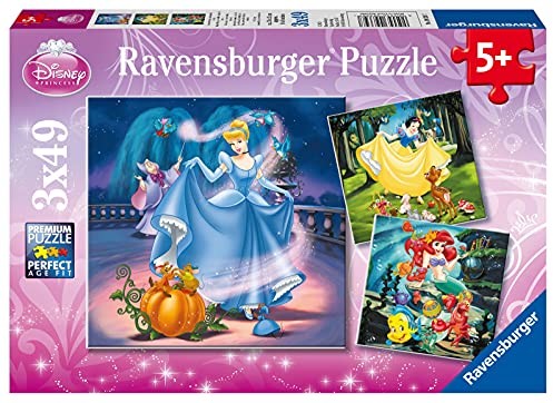 Ravensburger 09339 - Schneewittchen, Aschenputtel, Arielle