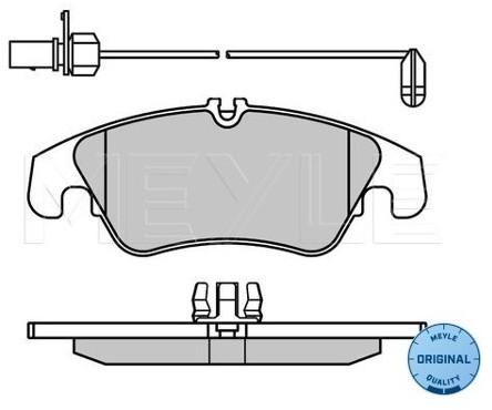 Wulf Gaertner Autoparts Zestaw klocków hamulcowych, hamulce tarczowe Wulf Gaertner Autoparts 025 247 4319/W