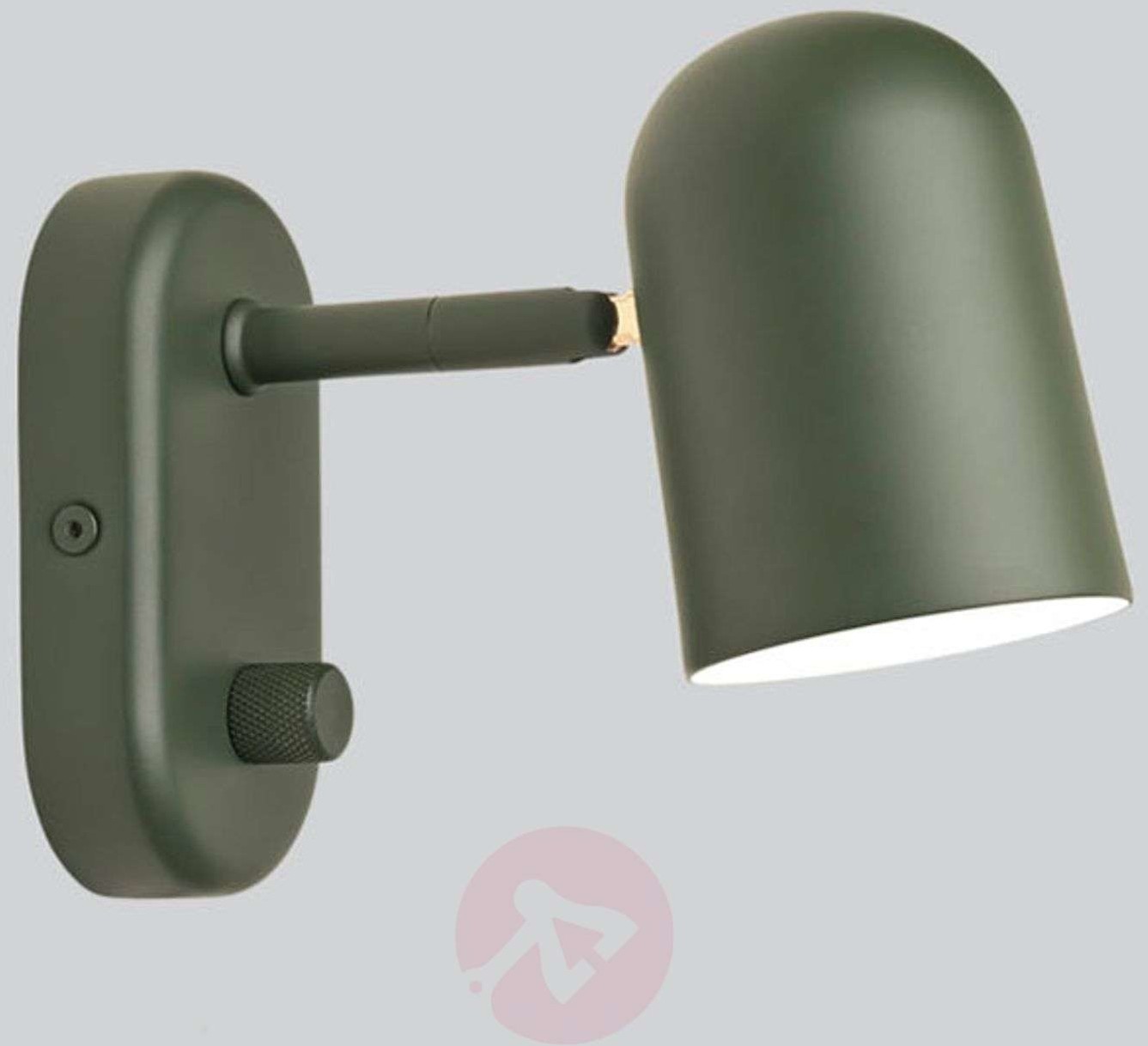 Northern Northern lampa ścienna Buddy wall ciemnozielona