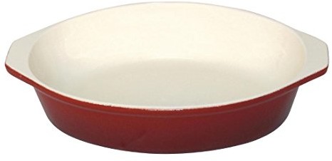 Vogue gh315 żeliwo zaokrąglone pieczonych sąd rejonowy, pojemność 400 ML, czerwony GH315