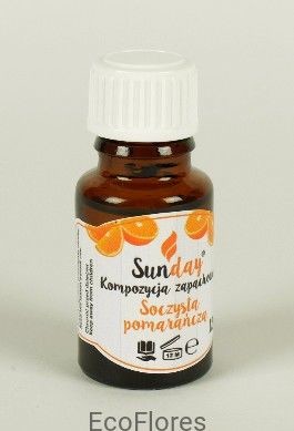 Sunday Olejek zapachowy SOCZYSTA POMARAŃCZA 100 ml SunDay OZSPom100ml
