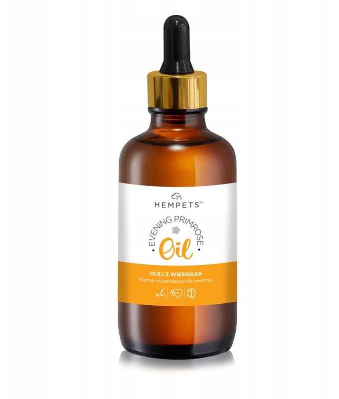 Hempets HEMPETS Olej z Wiesiołka dla Zwierząt 120ml HEM-OLEJ-01