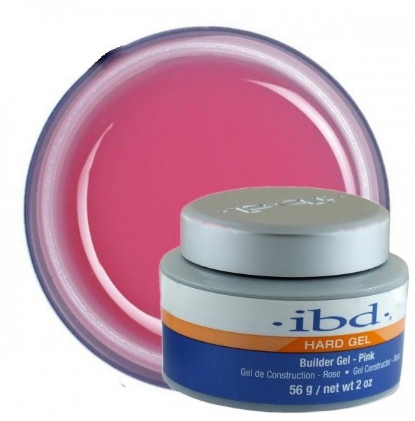 IBD Hard Gel Builder Żel budujący Pink 56g 1234583169
