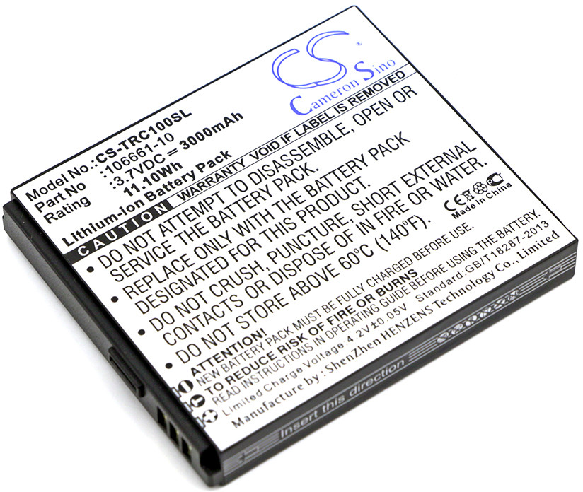 Cameron Sino Trimble Mapper 50 106661-10 3000mAh 11.10Wh Li-Ion 3.7V CS-TRC100SL