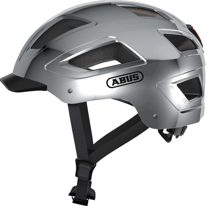 Abus Hyban 2.0 Kask, srebrny L | 56-61cm 2021 Kaski rowerowe 40197