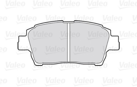 VALEO Zestaw klocków hamulcowych, hamulce tarczowe 301737