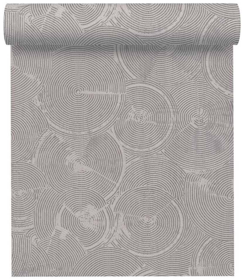 A.S. Creation Tapeta Metropolitan 379002 szara winylowa na flizelinie