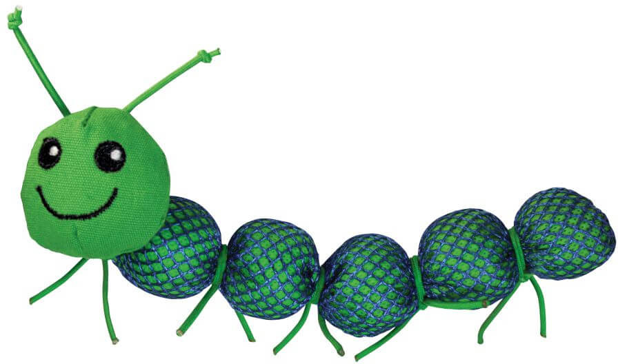 Kong Nibble Critter Catnipillar