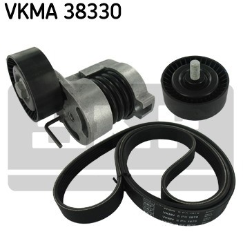 SKF Zestaw paska klinowego wielorowkowego VKMA 38330