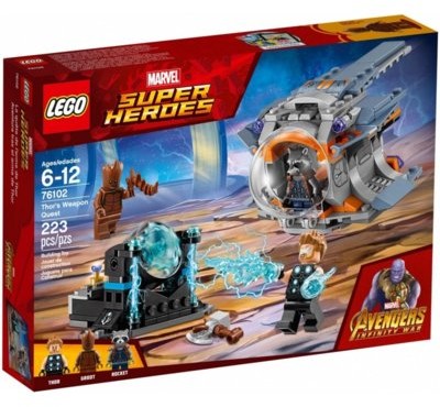 LEGO Marvel Super Heroes Poszukiwanie broni Thora