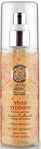 Natura Siberica SPRAY DO CIAŁA I WŁOSÓW ŻYWE WITAMINY 125 ml bioplanet-4744183010888